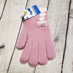Jacquard women's winter gloves.
